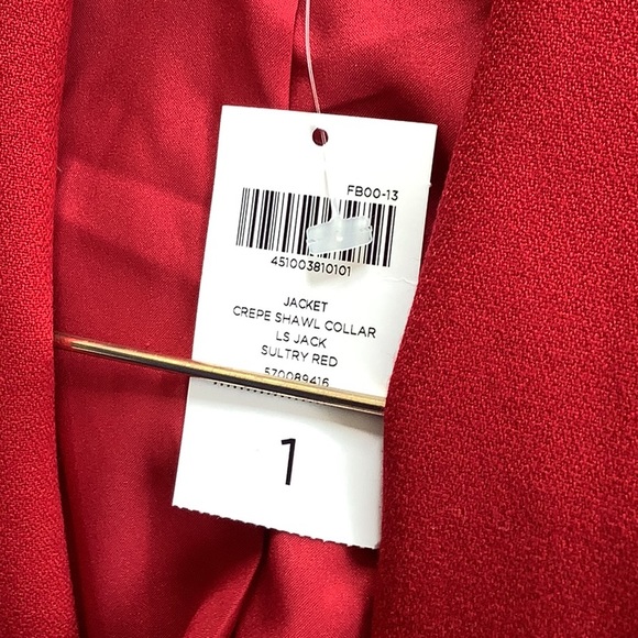 Chico deep red blazer - Picture 4 of 5